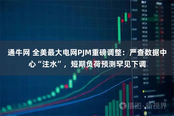 通牛网 全美最大电网PJM重磅调整：严查数据中心“注水”，短期负荷预测罕见下调