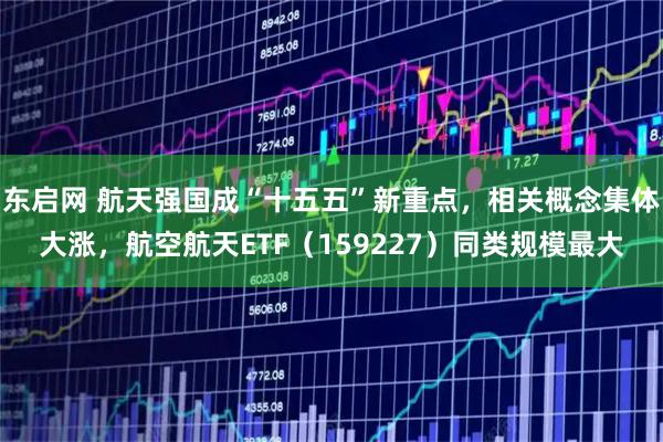 东启网 航天强国成“十五五”新重点，相关概念集体大涨，航空航天ETF（159227）同类规模最大